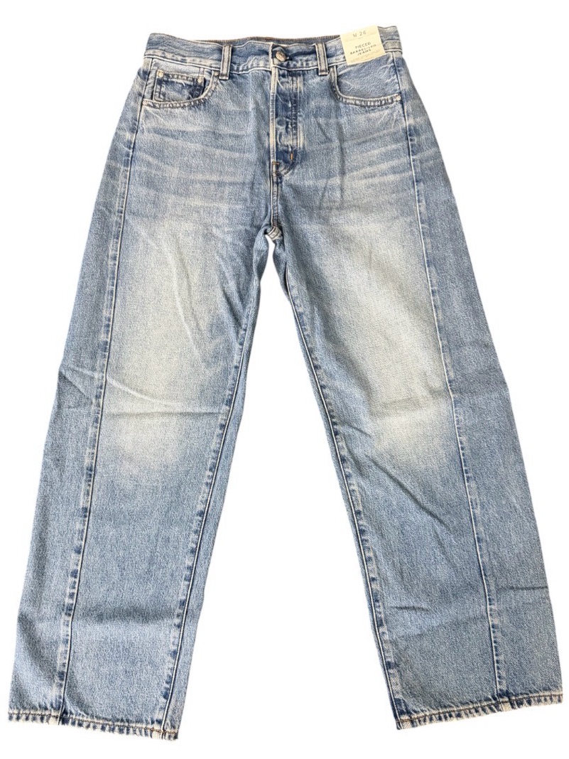 Women’s Madewell Pierced Barrel Leg Size 26 High Rise Jeans